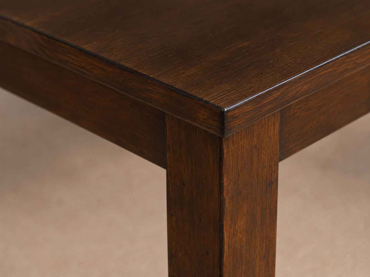 Danish walnut dining table photo 4
